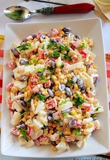 pyszna sałatka meksykańska :)