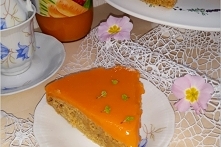 Ciasto marchewkowo-jabłkowe z kremem marchewkowym