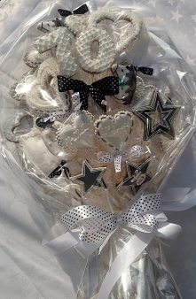 Bukiet dla Walentego na 70 urodziny.