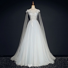 Eleganckie Błękitne Sukienki Na Bal 2018 Princessa Kwadratowy Dekolt Bez Rękawów Aplikacje Z Koronki Trenem Watteau Wzburzyć Bez Pleców Sukienki Wizytowe