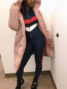 Skinny Contrast Color Splicing Hoodie Jumpsuits
Rozmiar: S, M, L, XL
Kolor: dark blue