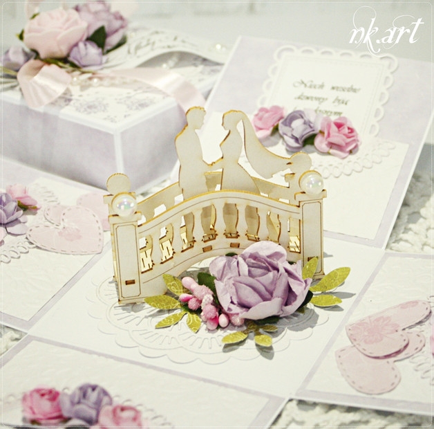 Exploding box ślubny