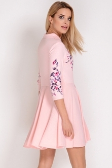 AVARO Fantastyczna rozkloszowana sukienka SU-1343