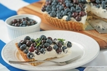 Tarta z owocami i mascarpone