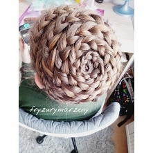 warkocz holenderski dookoła głowy