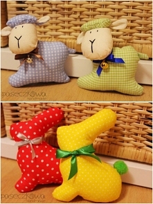 Baranki i króliczki wielkanocne szyte handmade

Zapraszam serdecznie na moją stronę na facebooku: paseczkowa handmade