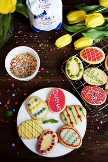 Wielkanocne ciasteczka Pisanki