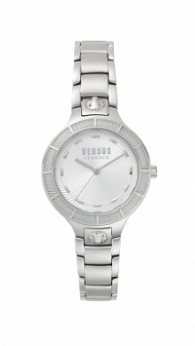 Versus Versace VSP480518 damski zegarek  z jasną tarczą, w całości wykonany z nierdzewnej stali szlachetnej. Aby przenieść się do sklepu kliknij w zdjęcie :)