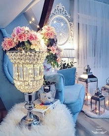 Lampiony fotel wnętrza doda...