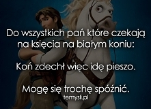 Nie spóźniaj się tylko zbyt mocno, bo możesz nie dostać to po co wyruszyłeś :-D