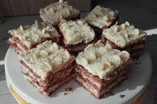 Ciasto Princessa zebra - bez pieczenia