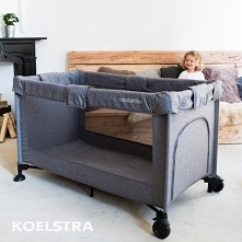 Łóżeczko turystyczne T5 delux jest doskonałym przykładem dobrze przemyślanej koncepcji. Nowy model T5 posiada dodatkowe dno, z którego można korzystać już w ciągu pierwszych dni...