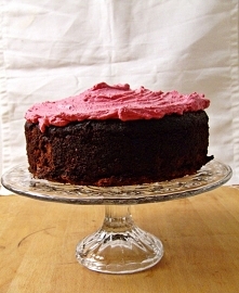 Razowe ciasto czekoladowe z burakami