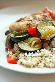 Kurczak z mozzarellą po mojemu