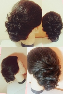 upięcie wieczorowe :*