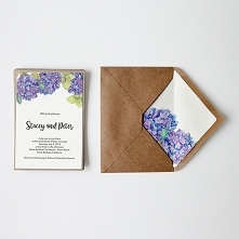 ekologiczne zaproszenia z kopertą