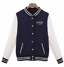 DAMSKA BLUZA BEJSBOLÓWKA COLLEGE GRANAT RÓŻ