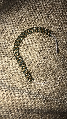 branzoletka czekana wykończenie