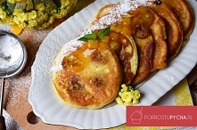 Placuszki jogurtowe z bananami