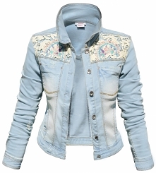 Modna Kurtka Damska Jeans K...