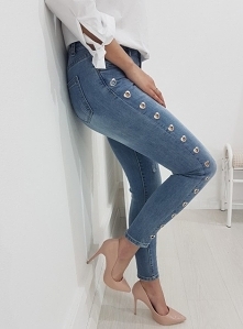 Jeansy z wyższym stanem LAPHILO.
Ottanta - sklep online