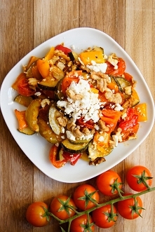 Sałatka z pieczonych warzyw...