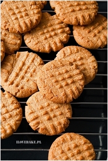 Ciastka z masłem orzechowym
