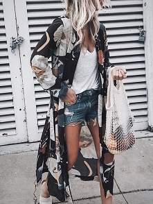 Floral Print Slit Open Front Long Cardigan
Rozmiar: S, M, L, XL
Kolor: black