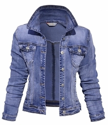 Modna Kurtka Damska Jeans K...