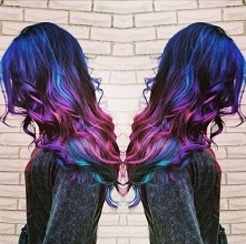 colourfull ombre