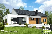 Projekt nowoczesnego domu p...