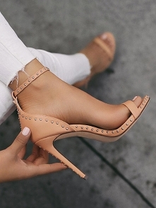 Solid Rivet Embellished Two...