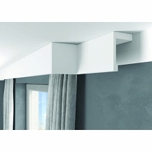 Listwa osłaniająca karnisz o wysokości 12cm to model QL116 Elite Mardom Decor. Gładka osłona karnisza nie posiadająca zdobień, z możliwością użycia paska LED. Listwa karniszowa ...