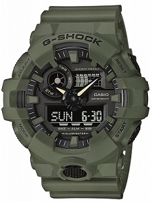 Casio GA-700UC-3AER sportowy czasomierz dla mężczyzn ze znanej dla tej marki kolekcji G-shock. Wielofunkcyjny i wytrzymały zegarek w kolorze zielonym. Aby przenieść się do sklep...