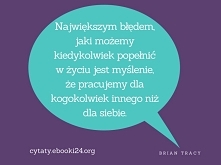Brian Tracy cytat o najwięk...