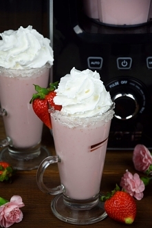 Milkshake truskawkowy
