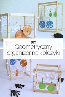 DIY Orgnizer / stojak na kolczyki