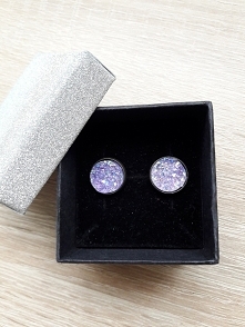 Kolczyki z druzami ❤ Zapraszam!