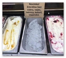 Nowość z Czech. Lody weganskie :)