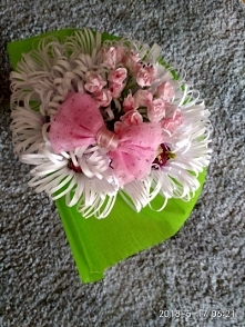 Bukiecik z cukierków dla ma...