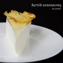 Sernik ananasowy na zimno