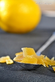 Kandyzowana skórka cytrynowa