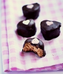 trufle z masłem orzechowym