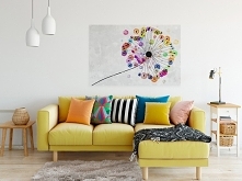 Podmuch radości - nowoczesny obraz na płótnie