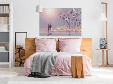 Miłosne manewry - nowoczesny obraz na płótnie