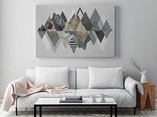 Majestatyczność gór - nowoczesny obraz na płótnie