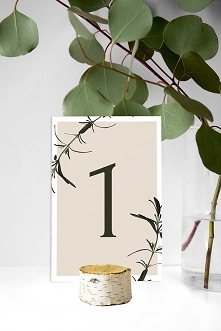 Numer na stół a6 Toskański Rozmaryn