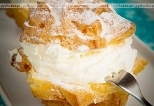 Ptysie z karmem w czekoladzie