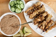 KURCZAK Z GRILLA W SOSIE SATAY