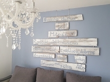 Zrobiłam sobie z desek napi...